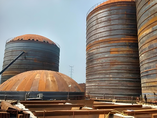 白云焦粉钢板仓